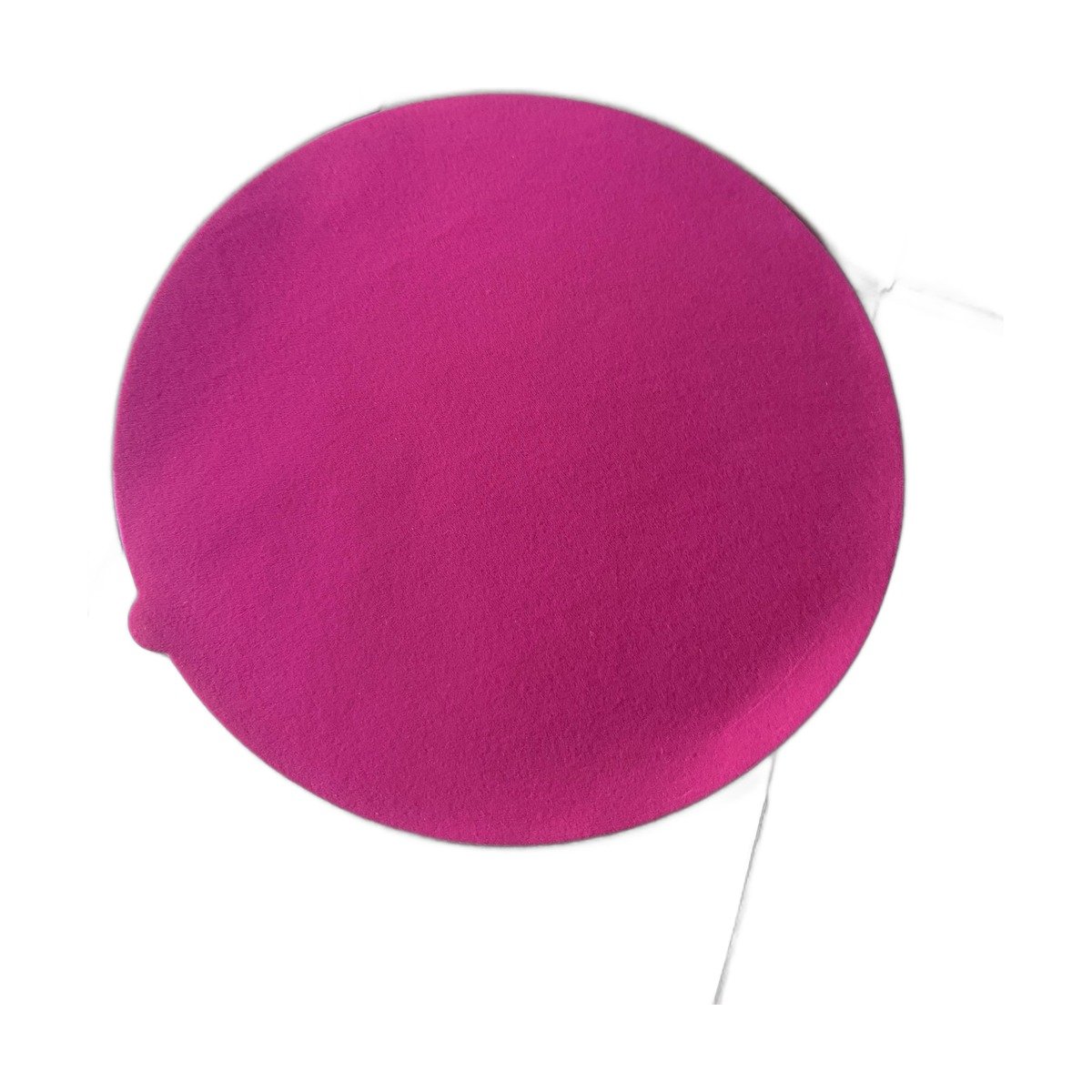 Velvet polishing disc red